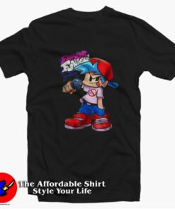 Friday Game Night Funkin Boyfriend Unisex T-Shirt On Sale Friday Game Night Funkin Boyfriend Unisex T-Shirt On Sale