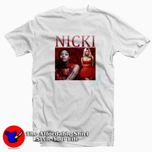 Friday Nicki Minaj Red Rose Unisex T-shirt On Sale