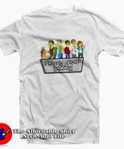 Friday Night Dinner Movie Simpsons Parody T-shirt On Sale