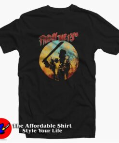 Friday The 13th Gradient Forest Unisex T-Shirt On Sale Friday The 13th Gradient Forest Unisex T-Shirt On Sale