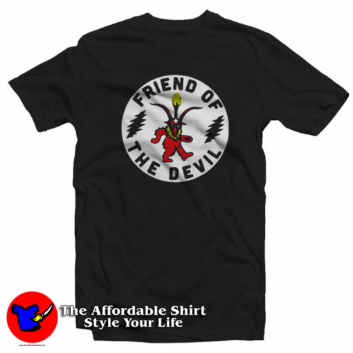 Friend Of The Devil Grateful Dead Halloween T-Shirt On Sale