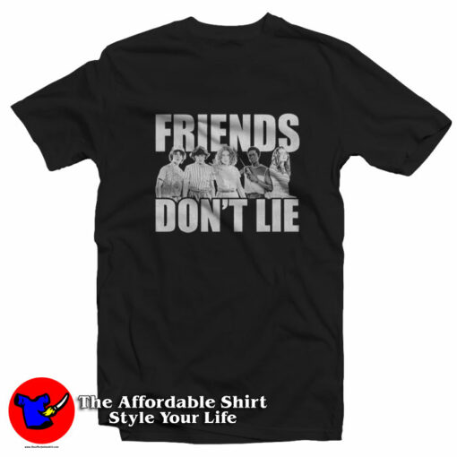 Friends Don’t Lie Stranger Things Character T-Shirt On Sale