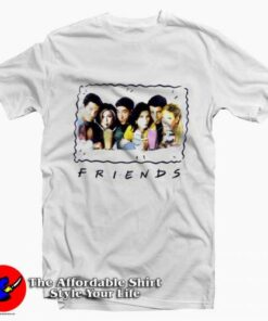 Friends Group Milkshake Graphic Unisex T-Shirt On Sale