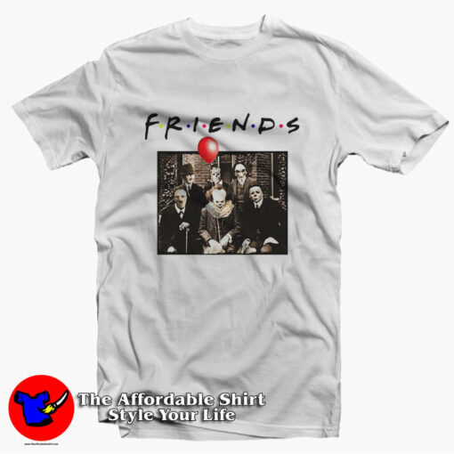 Friends Horror Halloween Unisex T-Shirt On Sale