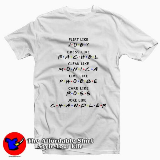 Frist Like Friends Tv Show Tee Shirt