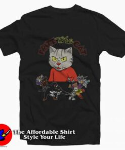 Fritz The Cat Movie Characters Graphic Unisex T-Shirt On Sale Fritz The Cat Movie Characters Graphic Unisex T-Shirt On Sale