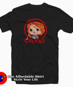 Funko Child’s Play Pop Tees Chucky TV T-Shirt Cheap Funko Child’s Play Pop Tees Chucky TV T-Shirt Cheap