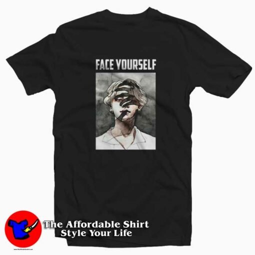 Funnny Face Yourself Taehyung Unisex T-shirt Cheap