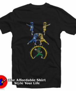 Funnny Power Rangers Parody Dragon Ball Unisex T-Shirt On Sale Funnny Power Rangers Parody Dragon Ball Unisex T-Shirt On Sale