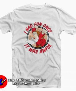 Funny Angry Grumpy The Seven Dwarfs T-shirt On Sale