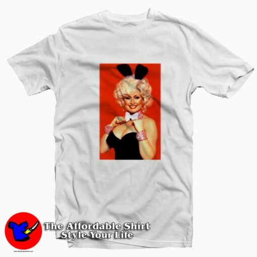 Funny Bunny Dolly Parton Parody Unisex T-shirt On Sale