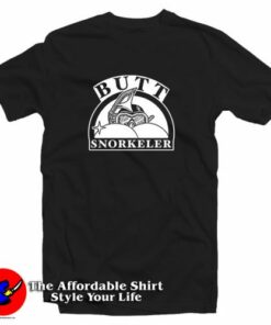 Funny Butt Snorkeler T-Shirt Funny Butt Snorkeler T-Shirt