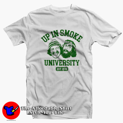 Funny Cheech And Chong Up In Smoke Unisex T-shirt On Sale