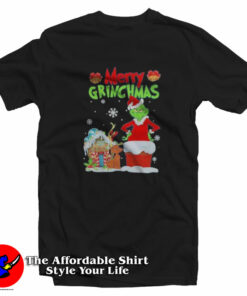 Funny Christmas Grinch And Max Dog Unisex T-Shirt On Sale Funny Christmas Grinch And Max Dog Unisex T-Shirt On Sale