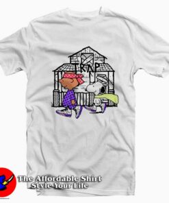 Funny Cute Snoopy Trap House Unisex T-shirt On Sale