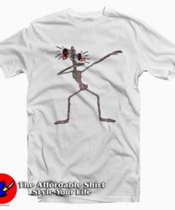 Funny Dabbing Siren Head Halloween T-shirt On Sale