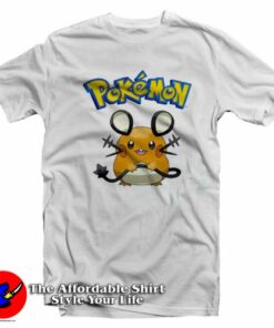 Funny Dedenne Pok�dex pokemon Unisex T-Shirt On Sale