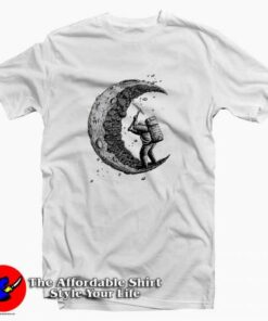 Funny Digging The Moon Unisex T-Shirt Cheap