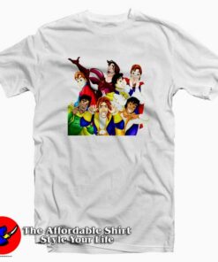 Funny Disney Princes Joking Unisex T-shirt On Sale