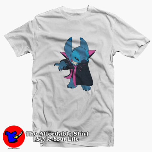 Funny Disney Stitch Parody Vampire Unisex T-Shirt On Sale