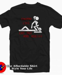Funny Eat Out More Healthy Pussy Unisex T-shirt On Sale Funny Eat Out More Healthy Pussy Unisex T-shirt On Sale