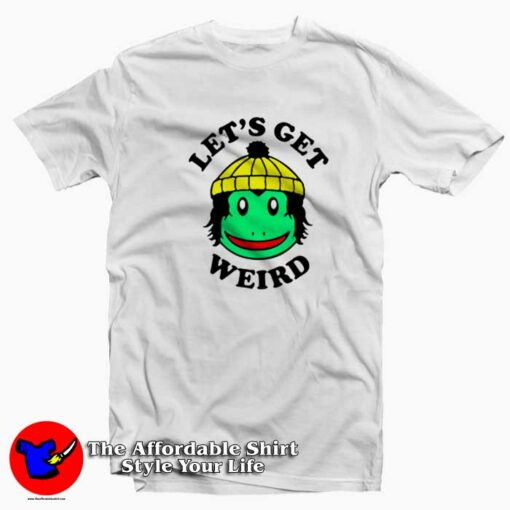 Funny Finn Wolfhard Let’s Get Weird Unisex T-shirt On Sale