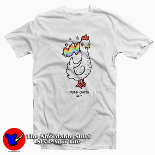 Funny Fried Chicken Neff Graphic T-Shirt On Sale