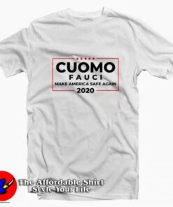 Funny Governor Cuomo Dr Fauci Parody T-shirt On Sale