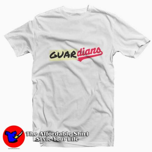 Funny Guardians Cleveland Baseball Tape Up T-shirt On Sale