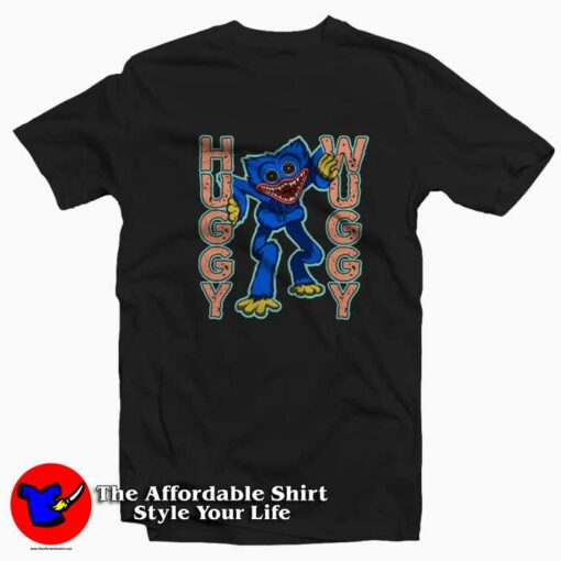 Funny Huggy Wuggy is Shown In The Game T-shirt On Sale