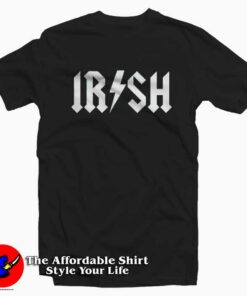 Funny Irish Rockstar Band Logo T-Shirt Tribute St Patrick’s Day Funny Irish Rockstar Band Logo T-Shirt Tribute St Patrick’s Day