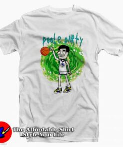Funny Jordan Poole x Rick And Morty Parody T-Shirt On Sale