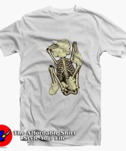 Funny KAWS Skeleton New Fiction Bone Unisex T-Shirt On Sale