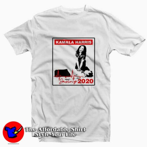 Funny Kamala Harris Saving 2020 Election T-shirt On Sale