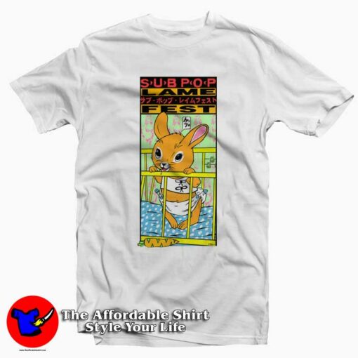 Funny Lamefest Tokyo Japan 1993 Unisex T-shirt On Sale