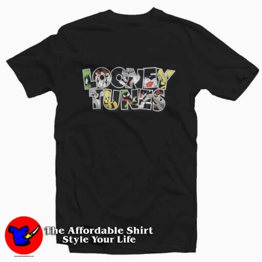 Funny Looney Tunes All Characters Unisex T-shirt On Sale