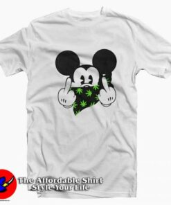 Funny Mickey Mouse Thug Life Vest T-shirt On Sale