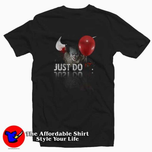 Funny Nike Pennywise Just Do IT T-shirt On Sale