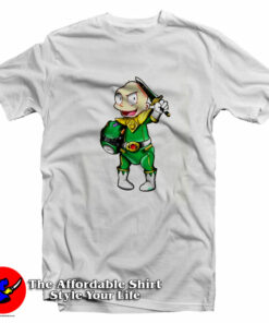 Funny Parody Green Ranger Tommy Pickles T-Shirt On Sale Funny Parody Green Ranger Tommy Pickles T-Shirt On Sale