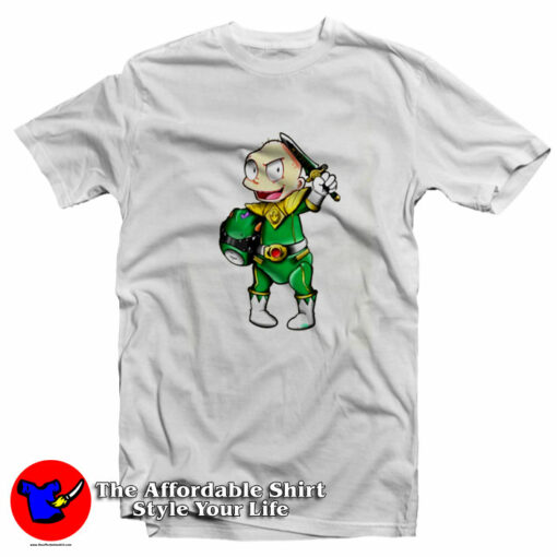 Funny Parody Green Ranger Tommy Pickles T-Shirt On Sale