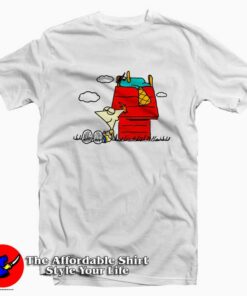 Funny Parody Phineas And Ferb x Peanuts T-shirt Cheap