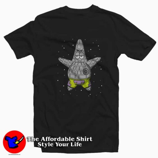 Funny Partrick Space Alien Parody Cartoon T-shirt On Sale