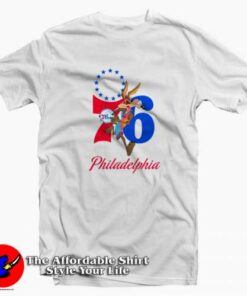 Funny Philadelphia 76ers x Space Jam Unisex T-shirt On Sale