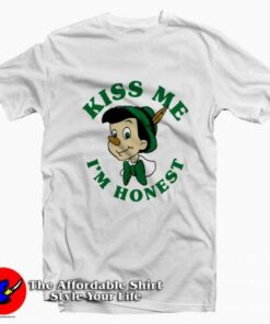 Funny Pinokio Parody St Patrick’s Day Unisex T-Shirt On Sale