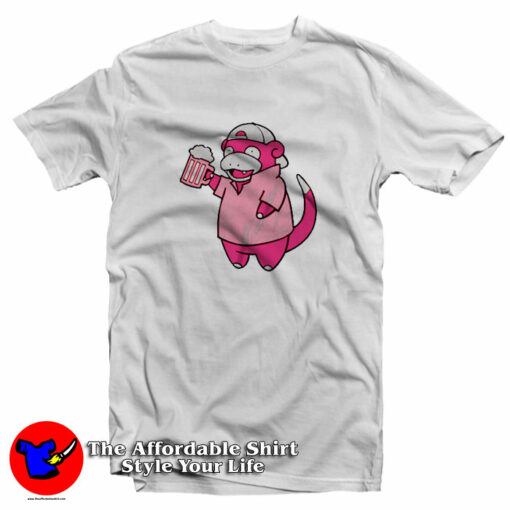 Funny Pokemon Slowbro Frat Slowpoke Unisex T-Shirt On Sale