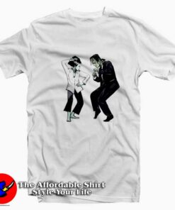 Funny Pulp Frankenstein Dance Unisex T-shirt On Sale