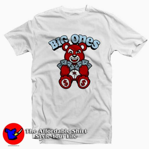 Funny Rich Big Ones Graphic Unisex T-shirt On Sale