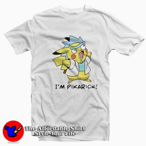 Funny Rick And Morty Parody I’m Pikarick T-shirt On Sale