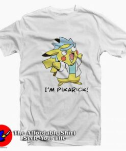 Funny Rick And Morty Parody I’m Pikarick T-shirt On Sale