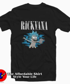 Funny Rickvana Parody Rick and Morty T-shirt On Sale Funny Rickvana Parody Rick and Morty T-shirt On Sale